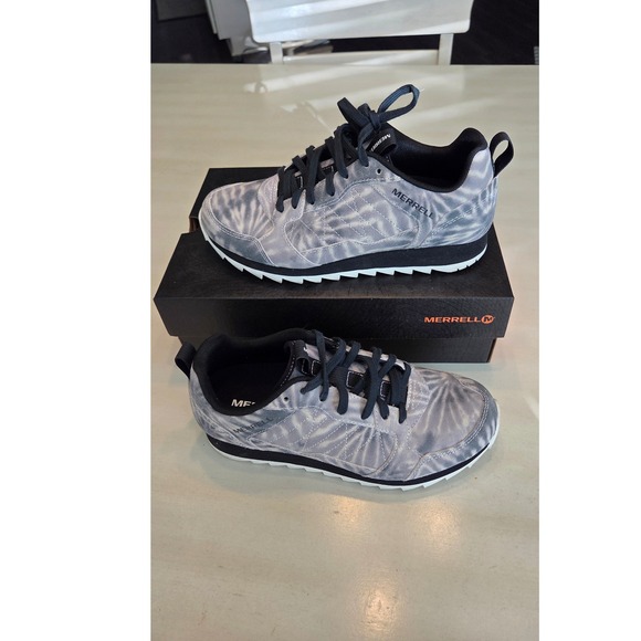 Merrell Alpine Sneaker Tie Dye Suede Black J002502 Women's Trail Shoes Size 7.5 - Picture 3 of 7